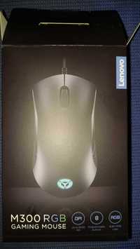 Гаранция 05-12-24г! Геймърска мишка Lenovo m300 RGB mouse