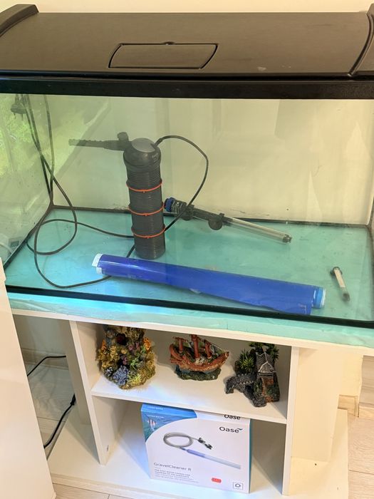 Vand acvariu Eheim 126 litri +stand+accesorii