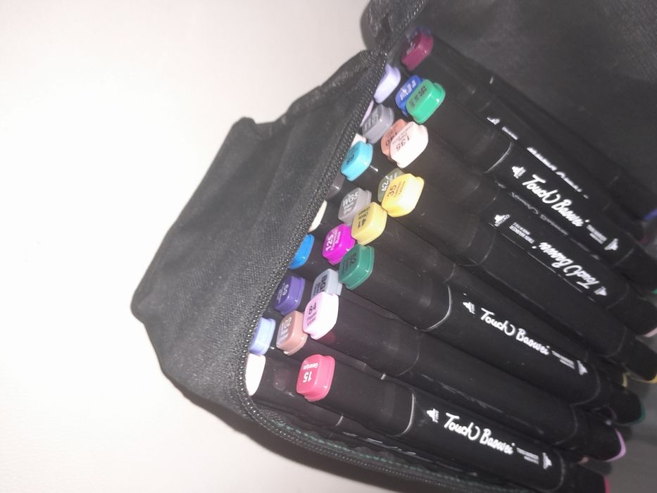 Фломастеры цветные. 80 штук