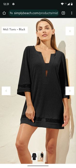 Mini Tunic Black