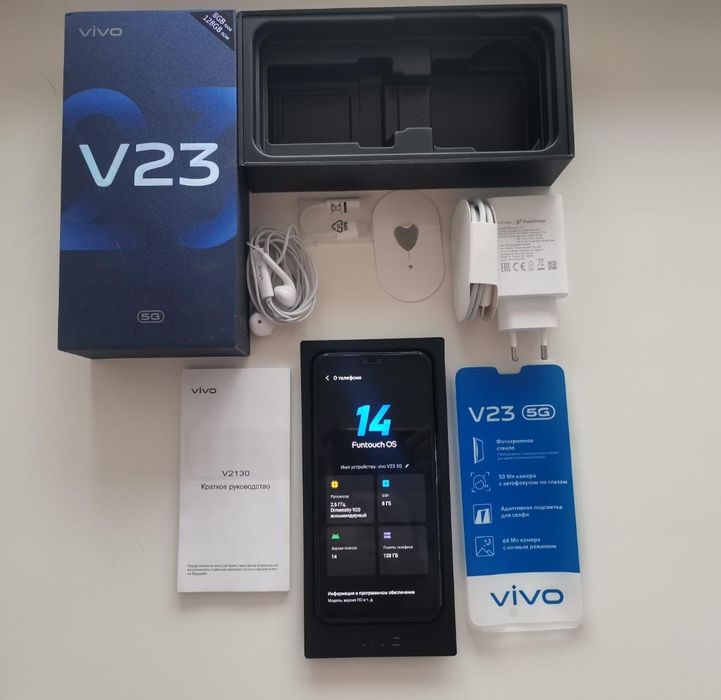VIVO v23 5g в отличном состоянии