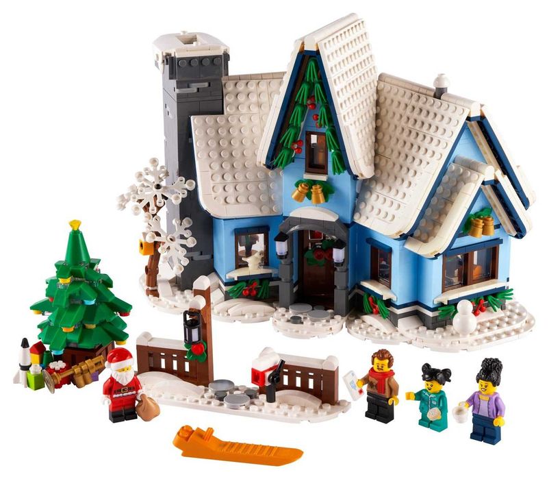 НОВО LEGO Creator Expert 10293 - Посещението на Дядо Коледа