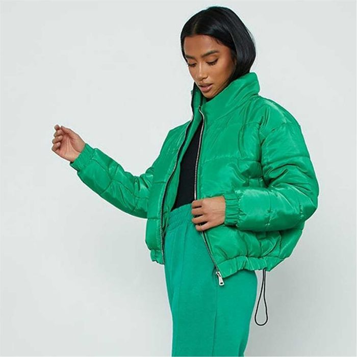 Дамско яке I Saw It First Petite High Puffe само XS и S размери