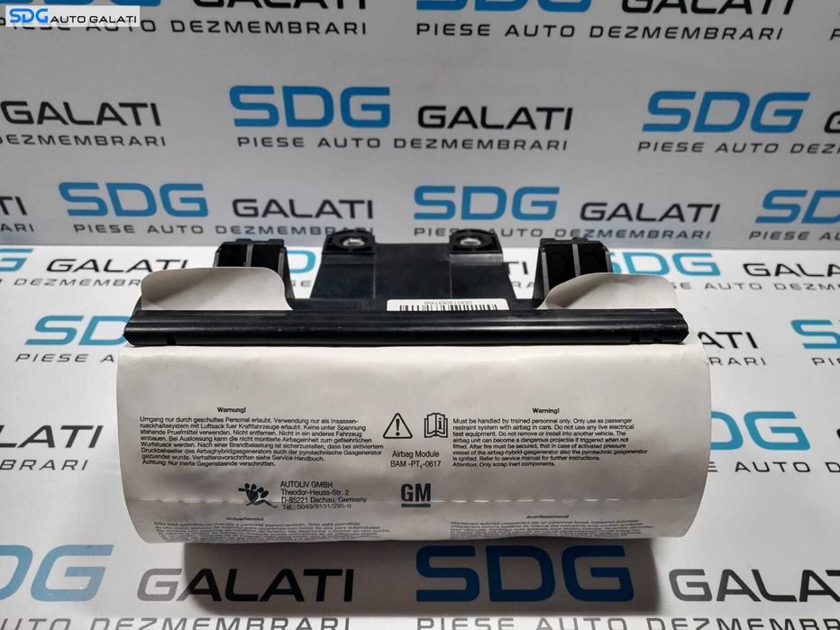 Airbag Pasager Opel Meriva A 2003 - 2010 Cod 604167500B 604266200B 13188043