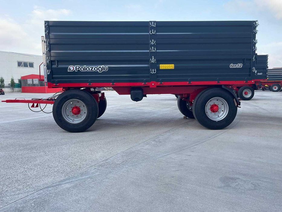 Remorca transport cereale, remorca agricola, remorca 15 tone ax dublu
