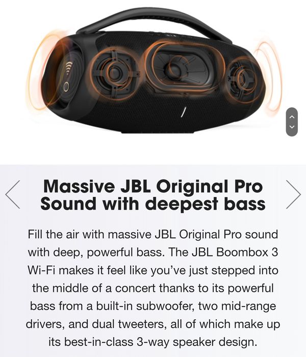 JBL Boombox 3 Wi-fi