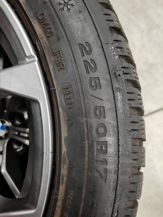 Jante 17 anvelope iarna /roti iarna BMW g20/g21