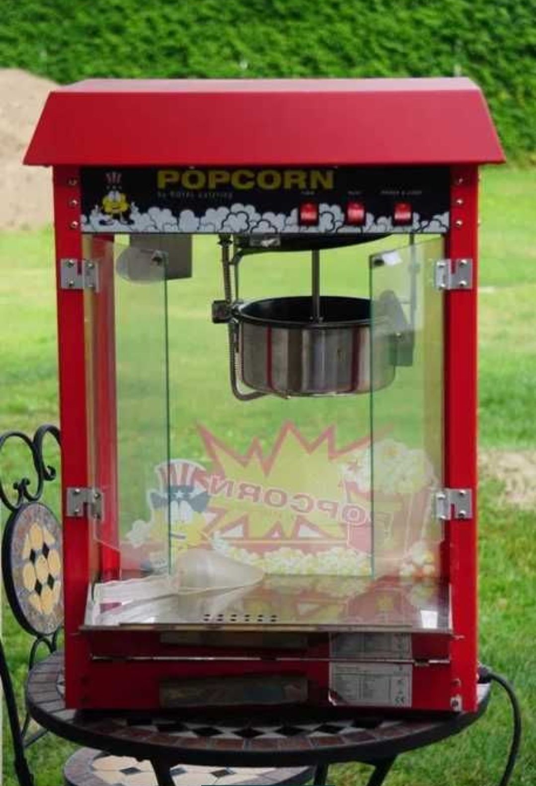 Masina Popcorn Industriala Mare 1.44KW