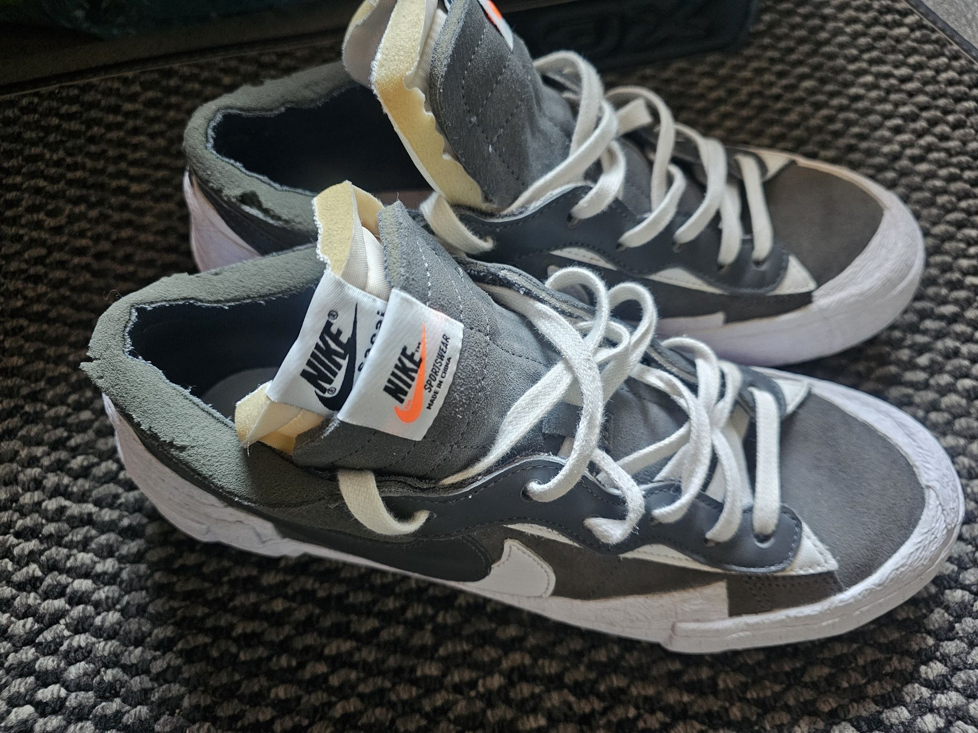 Nike Blazer Low Sacai Iron Grey