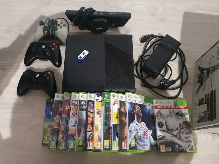 XBox 360 Full + Kinect Impecabil