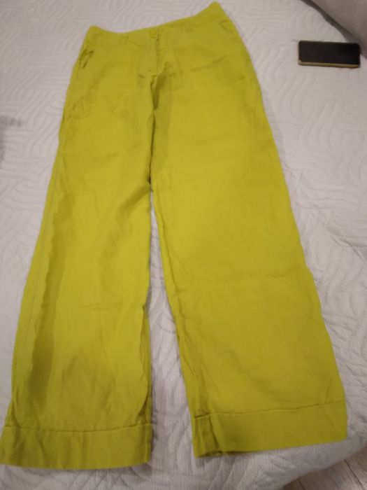 Дамски ленен панталон