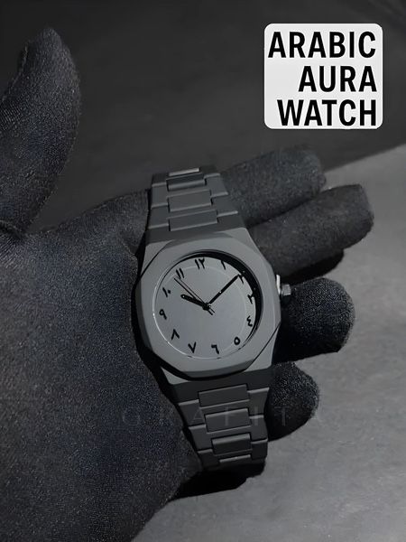 Arabic Edition Сағат ,Часы,Қол сағат,Араб цифрындкғы сағат