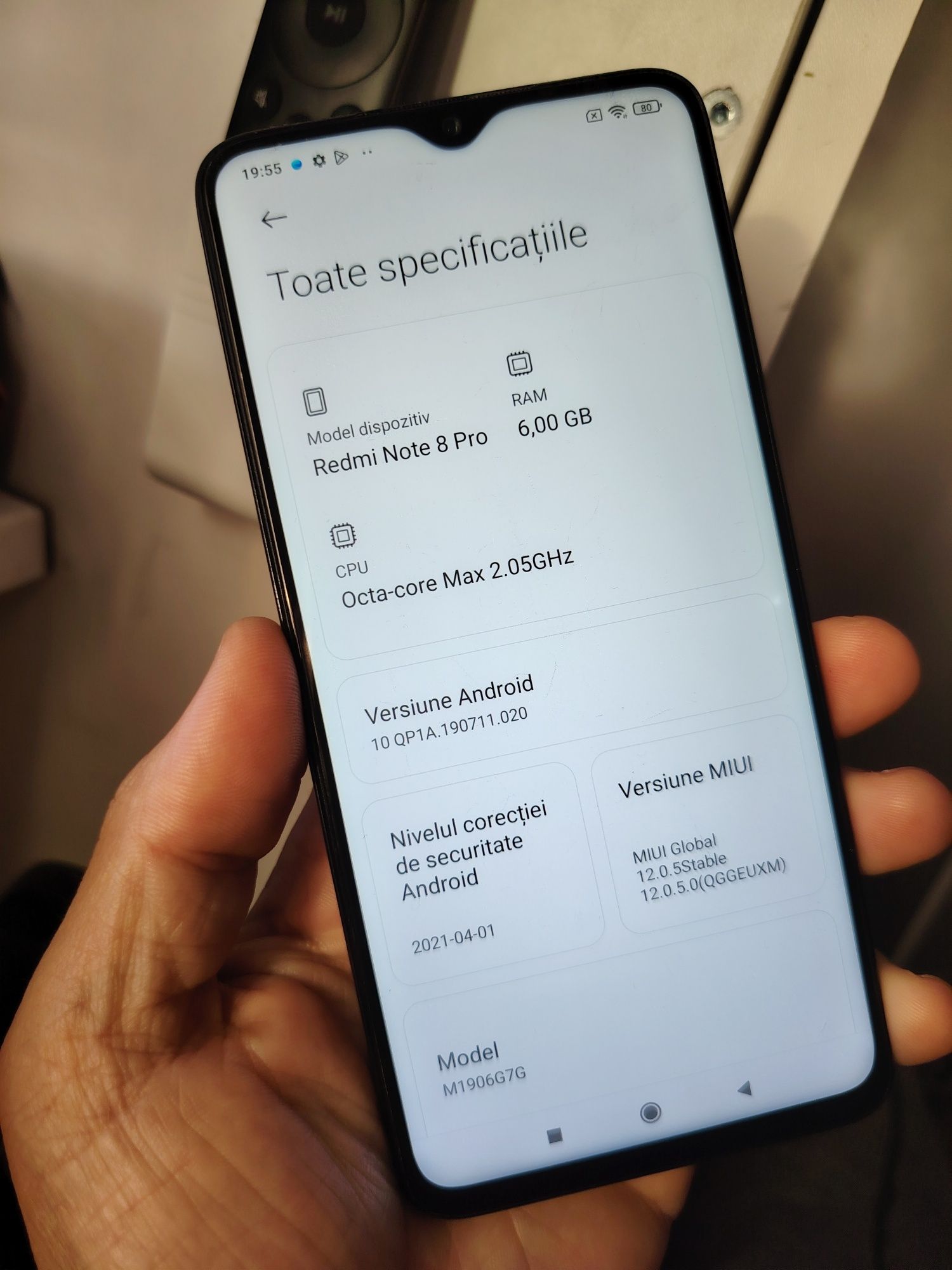 REDMI Note 8 Pro 128GB 6GB Display Original