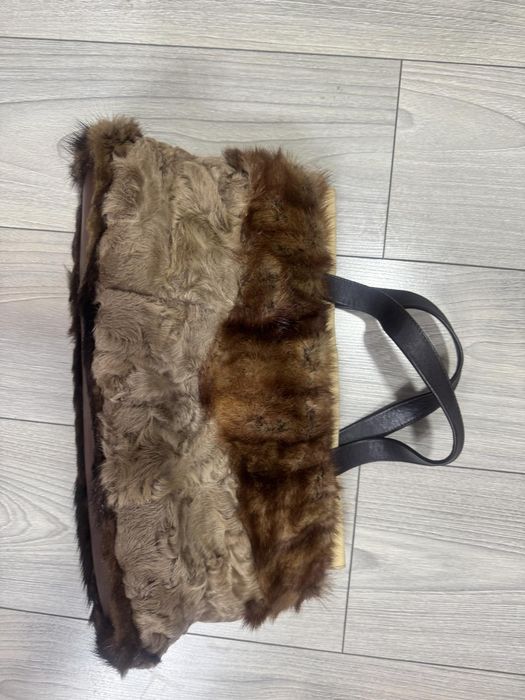 Чанти естествена косъм лисица