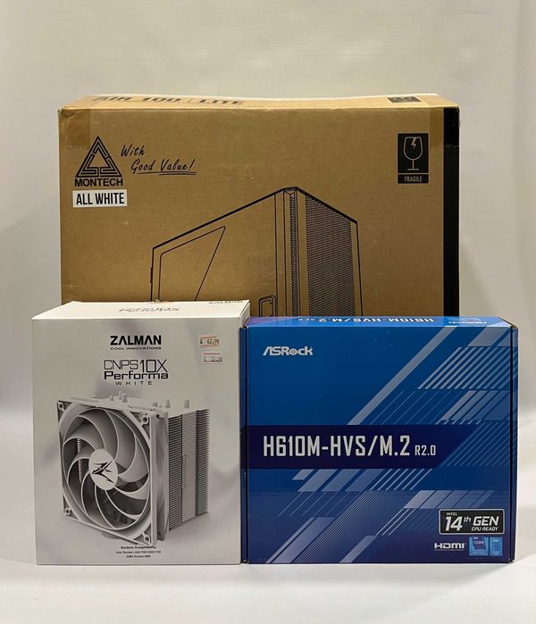 Геймърски компютър Intel Core i5 12400, RTX 3060Ti 8GB, 16GB ram