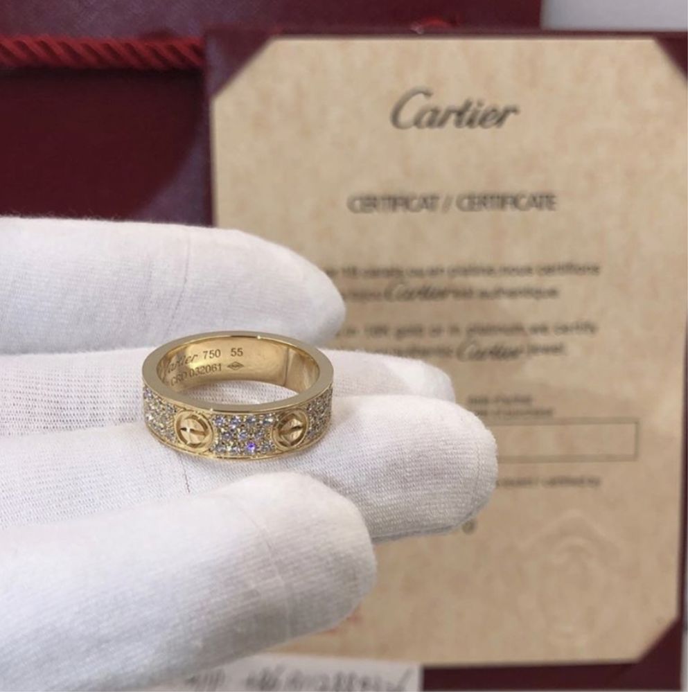 Позлатени пръстени Cartier -  - 750 / 18K