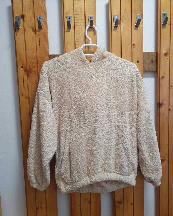 Hanorac Zara cu puf și glugă  - mărime XS