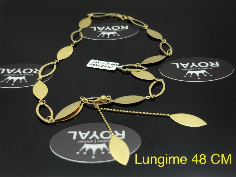 Bijuteria ROYAL : Lant AUR 14K Dama / 11.45 GR