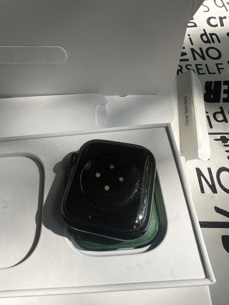 Apple watch seria 7 41mm Green Alu GPS