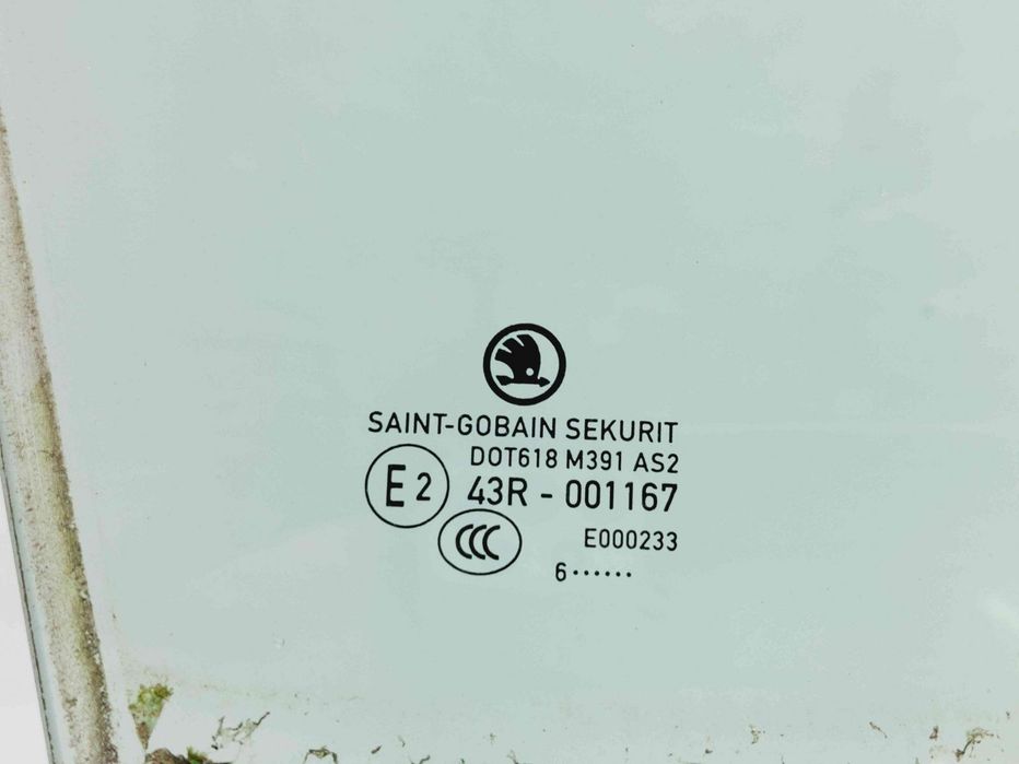 Geam usa dreapta fata Skoda Fabia 3 Combi (NJ5) [Fabr 2014-2022] OEM