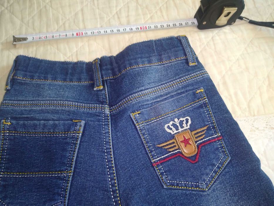 5 blugi slim eleganți băieți 7-8 ani