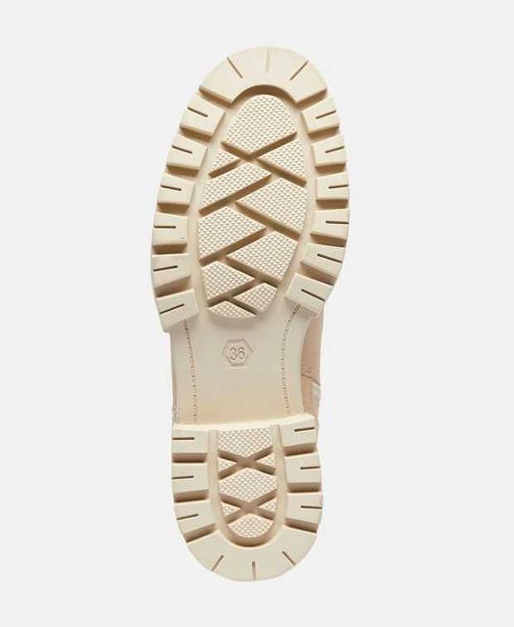 Нови бежови кожени боти Marco Tozzi, 37 номер