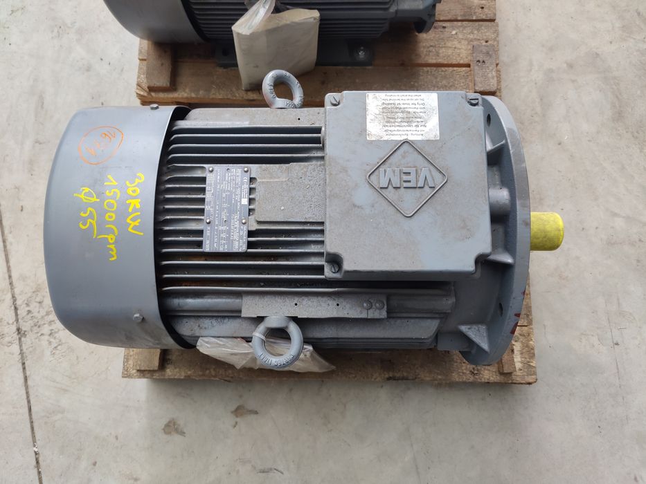 Motor electric trifazat cu talpa și flansa, 30kW, 1500rpm