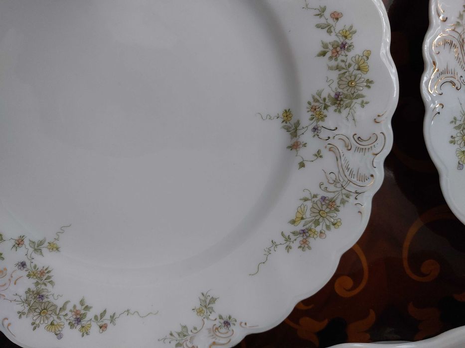 Set antic Dresden 3 piese nefolosit