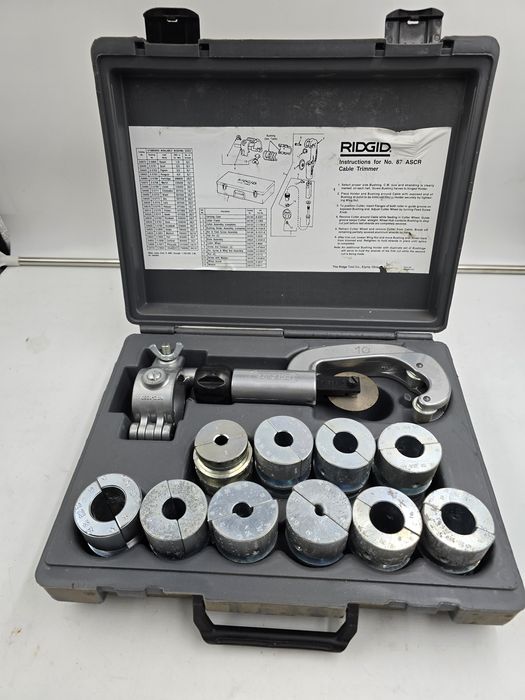 Ridgid trusa pentru cabluri