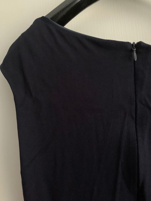 Тъмно синя официална рокля MANGO