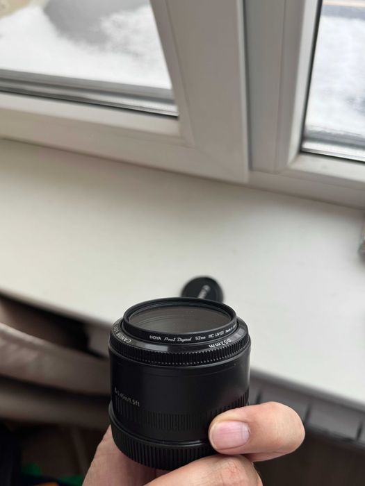 объектив Canon 50mm 1,8