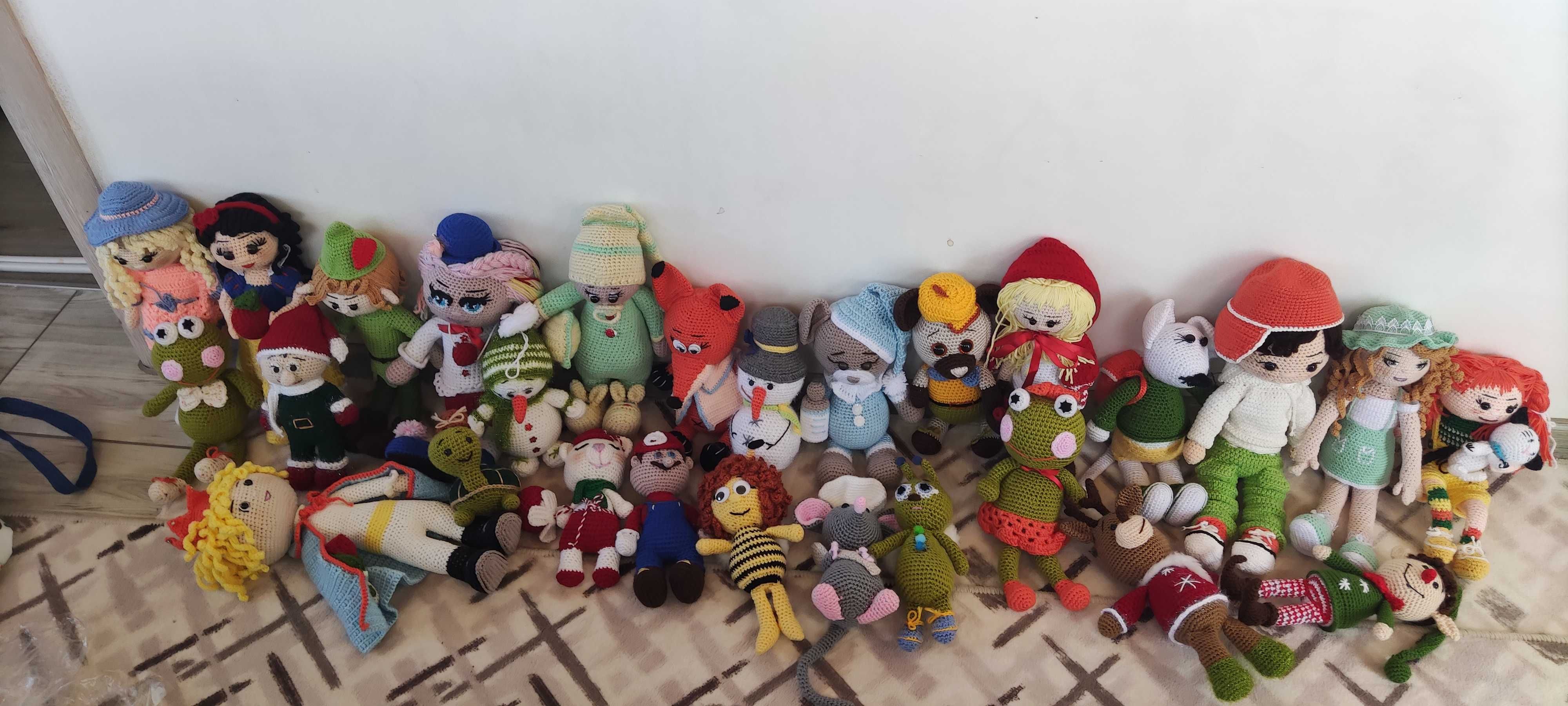 Плетени играчки със силиконов пълнеж