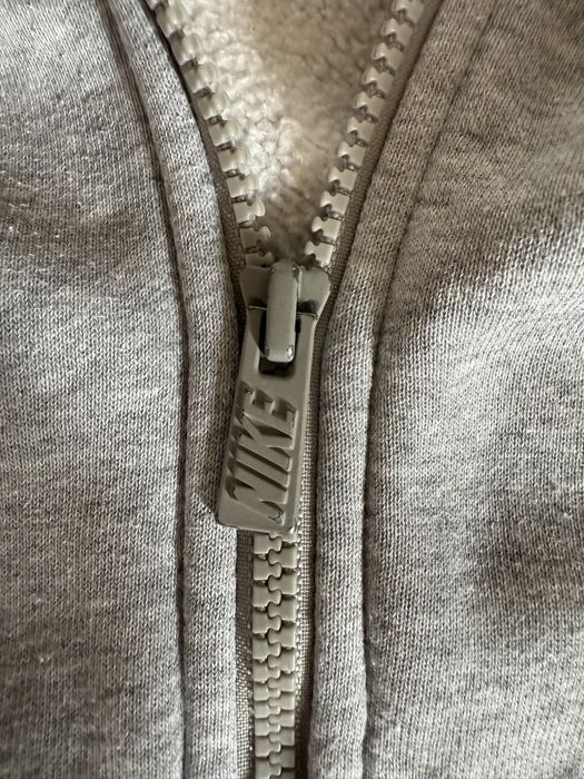 Nike club zipper grey