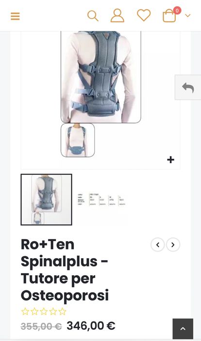 Corset Ro+Ten Spinalplus - Aparatul pentru Osteoporoza