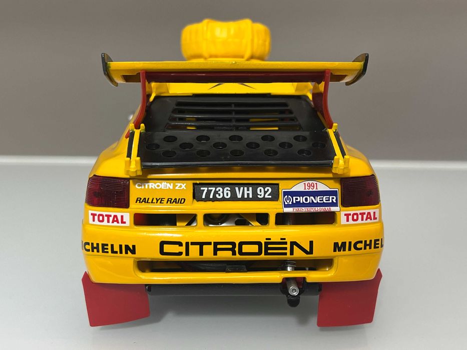 Macheta Auto 1/18 Solido Citroen ZX Rallye Raid 1992