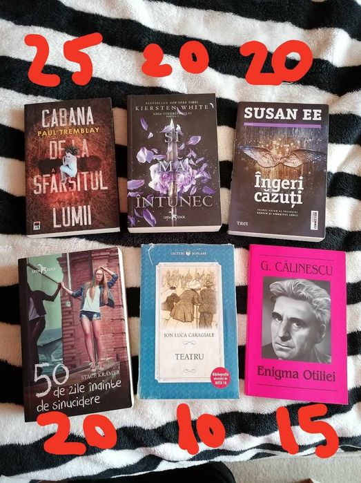 vand carti diverse genuri literare