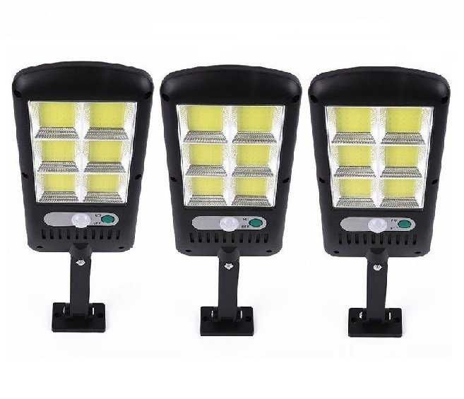 Pachet 3 lampi solare de putere 100w