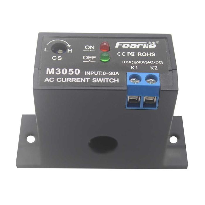 Токово / Ампер реле   М3050 ,  0,2-30А , 1NO  Current Sensing Switch