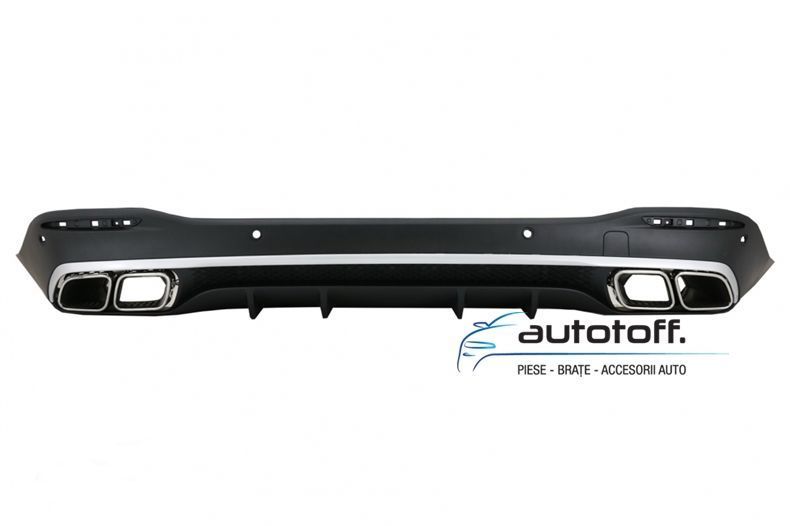 Difuzor bara spate GLE W167 (2019+) Chrome Look 63 AMG