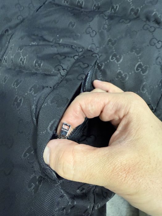 Geaca de iarna Gucci cu puf natural colectie noua