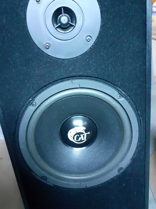 Boxe pe 3 căi 180W producător CAT Germania, de podea