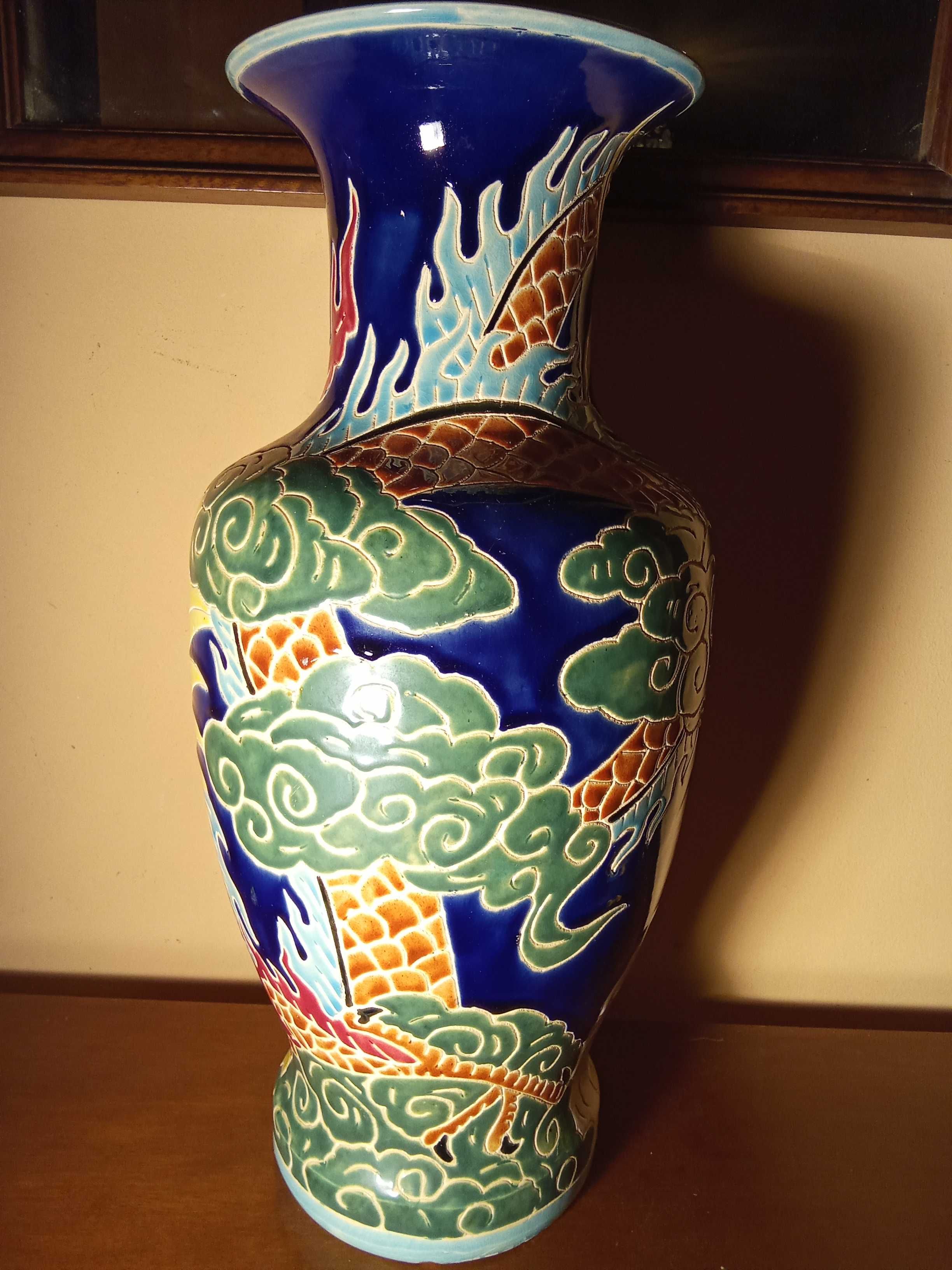 vaza din majolica 50 cm
