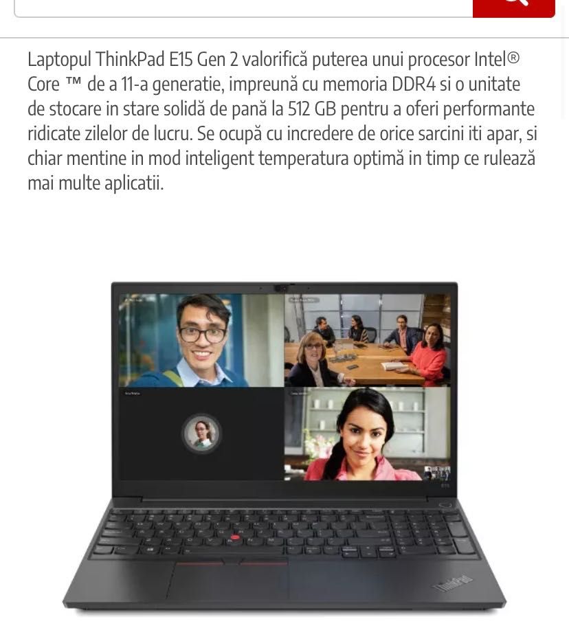 Laptop Lenovo ThinkPad E15 Gen 2