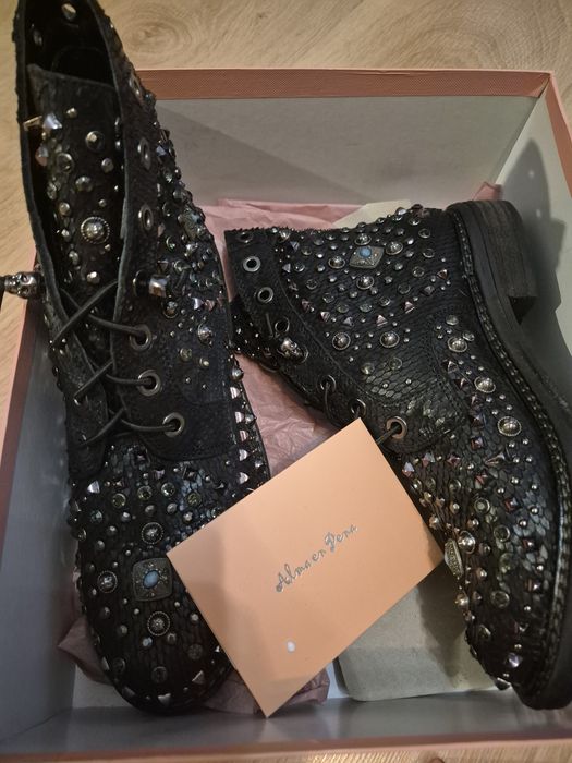 Дамски боти, естествена кожа