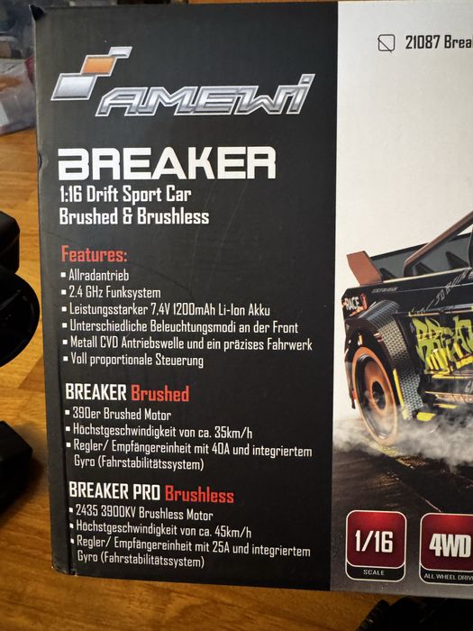 Vand masinuta drift sport Carbreaker 4WD 30km/h AMEWI