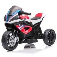 Motocicleta electrica  copii cu 3 roti BMW H4 cu Mp3 Player #Rosu