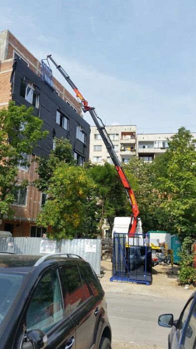 Транспорт камион с кран и услуги с кран до 22м