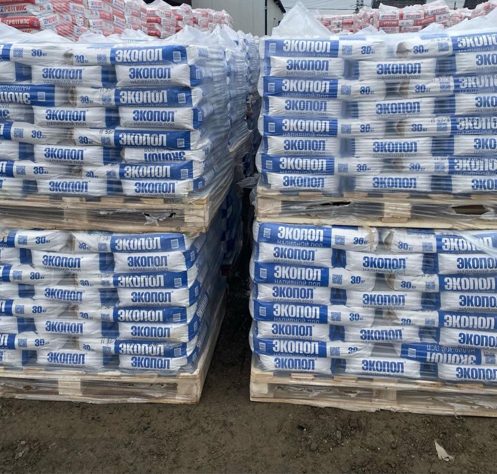 Экопол, Ротбанд, Ротгипс,Финиш, Глатт