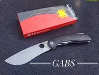 Сгъваем джобен нож Spyderco,светкавично отваряне Flipper,С239
