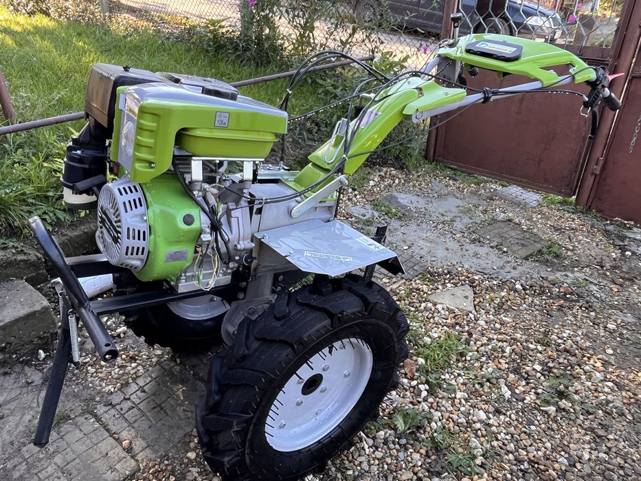 Мотоблок с ремарке